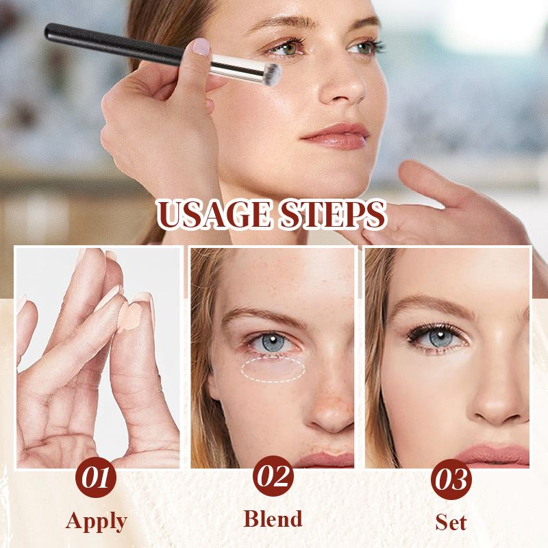 How to apply under-eye colour corrector