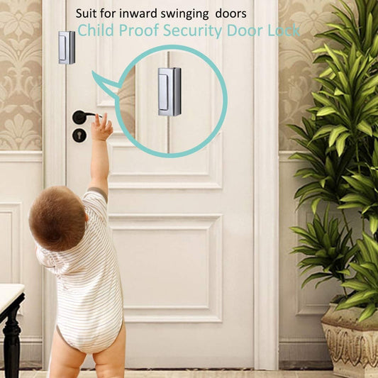 3packs Home Security Door Reinforcement---Lock Childproof