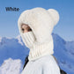 ❄️ 50% OFF – Women's 3-in-1 Knitted Beanie, Scarf & Face Cover | Warm Winter Outdoor Set