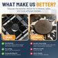 🔥 OVER 40% OFF ♻️ Reusable Gas Stove Burner Liners – Cut-to-Fit, Non-Stick & Easy to Clean