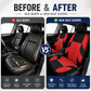 🔥 50% OFF 🚗 Universal 5-Seat Car Seat Cover Set – Breathable, Airbag-Compatible & Full Front + Rear Protection ✨