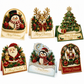 🎅Christmas HOT SALE🎄 50% OFF | DIY 3D Christmas Greeting Cards – 6-Piece Rhinestone Craft Set