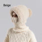 ❄️ 50% OFF – Women's 3-in-1 Knitted Beanie, Scarf & Face Cover | Warm Winter Outdoor Set