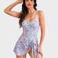 👙LAST DAY SALE: ONLY ￡12.99!!💃Women's One Piece Tummy Control Tie Knot Swimsuit
