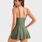 👙LAST DAY SALE: ONLY ￡12.99!!💃Women's One Piece Tummy Control Tie Knot Swimsuit