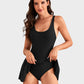 👙LAST DAY SALE: ONLY ￡12.99!!💃Women's One Piece Tummy Control Tie Knot Swimsuit