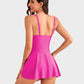👙LAST DAY SALE: ONLY ￡12.99!!💃Women's One Piece Tummy Control Tie Knot Swimsuit