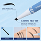 ✨ Say Goodbye to Sparse, Uneven Brows – Dual-Tip 3D Microblading Eyebrow Pen for Natural, Long-Lasting Results! ✨