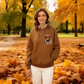 🔥 50% OFF 🐮 Cute Highland Cow Fleece-Lined Hoodie – Cosy, Warm & Perfect for Cow Lovers