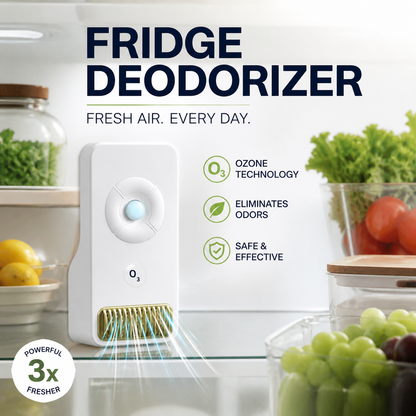 🔥 50% OFF 🧊 Electronic Refrigerator Odor Eliminator – Keep Your Fridge Fresh, Clean & Odor-Free ✨