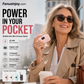 ⚡ BLACK FRIDAY DEAL 50% OFF! 🔋5000mAh Mini Portable Fast Charge Power Bank, 22.5W Ultra-Compact Pocket Charger ⚡