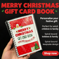 🔥 70% OFF 🎁 Christmas Gift Card Booklet – 12-Page DIY Spiral-Bound Gift Card Album