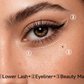 🔥 50% OFF 👁️ 3-in-1 Eyeliner & Lower Lash Stamp Kit – Perfect Wings, Natural Lashes & Beauty Marks in Seconds