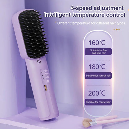 💞This Week's Special Price £15.99💞Portable Cordless Mini Hair Straightening Comb