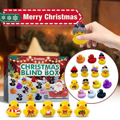 💕Last 24 hours 49% OFF🎄24 PCS COUNTDOWN CHRISTMAS RUBBER DUCKS ADVENT CALENDAR🎅