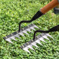 🌿 62% OFF NOW! 🧤 5/6/7/8 Weed Rakes with Carbon Steel Garden Tines – Durable, Ergonomic Grip & Efficient Weeding 🌱