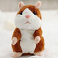 🐹 Last Day Special Price £9.99! Free Shipping！✨Talking Hamster Plush – repeats whatever you say, auto head-shaking, hilarious fun for kids & adults.🎁