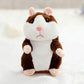 🐹 Last Day Special Price £9.99! Free Shipping！✨Talking Hamster Plush – repeats whatever you say, auto head-shaking, hilarious fun for kids & adults.🎁