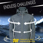 🔥 50% OFF 🧥 Men’s Windproof Waterproof Softshell Jacket – Fleece-Lined, Adjustable & Outdoor-Ready