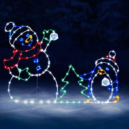 🎅Christmas big sale 49%OF🎁Playful Animated Snowball Light✨