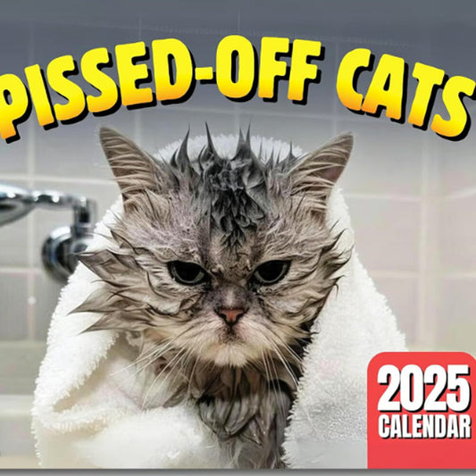 🔥LAST DAY SALE 75% OFF🔥Funny Peed-Off Cats Calendar