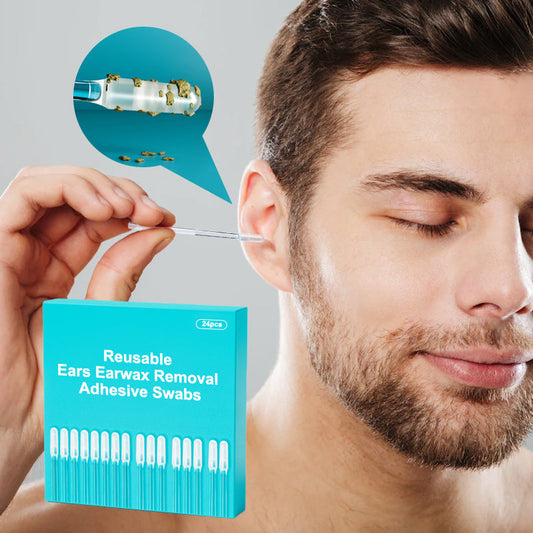 🔥HOT SALE 49% OFF🔥 Reusable Earwax Removal Adhesive Swabs