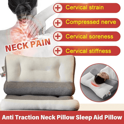 ✨LAST DAY BUY 3 GET 1 FREE!!✨ Ultra-Comfort Ergo Pillow – Sleep Like a Dream! 😴
