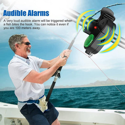 🔥HOT SALE🔥Fishing Bite Alarm with Sound & LED Light🐠