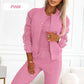 🔥 50% OFF ❤️ Women’s 3-Piece Baseball Jacket & Pants Set – Sporty, Relaxed & Effortlessly Put Together