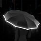 🔥 50% OFF + FREE SHIPPING ✈️ Reflective Ring-Buckle Umbrella – Easy to Carry, Easy to Spot in Low Light ☔✨