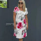 🔥 HOT SALE 50% OFF! 🌸 Spring Floral Cascade Dress | Women’s Multi-Flower Print Dress | Flattering & Effortlessly Elegant ✨