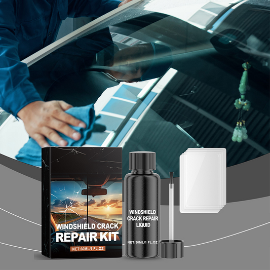 Effective Windshield Repair Reagent with Curing Film