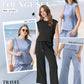 💕2025 Hot Sale 50% OFF🔥2025 New Women's  Sleeveless Top & Wide-Leg Pants 2-Piece Set