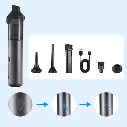📢📢49% OFF !!!⏰High Power Handheld Cordless Car Vacuum Cleaner