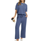 🌸 NEW ARRIVAL 50% OFF! 💖 Women’s Soft Casual Two-Piece Set | Relaxed Top & Matching Trousers | Comfortable, Stylish & Effortless Everyday Outfit ✨