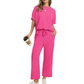 🌸 NEW ARRIVAL 50% OFF! 💖 Women’s Soft Casual Two-Piece Set | Relaxed Top & Matching Trousers | Comfortable, Stylish & Effortless Everyday Outfit ✨