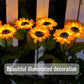 🌻 LIMITED-TIME 50% OFF! Sunflower Solar Garden Lights, Auto On/Off Long Lasting IP65 Waterproof LED Stake Lights for Patio Yard Pathway Decoration ✨