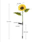 🌻 LIMITED-TIME 50% OFF! Sunflower Solar Garden Lights, Auto On/Off Long Lasting IP65 Waterproof LED Stake Lights for Patio Yard Pathway Decoration ✨