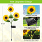 🌻 LIMITED-TIME 50% OFF! Sunflower Solar Garden Lights, Auto On/Off Long Lasting IP65 Waterproof LED Stake Lights for Patio Yard Pathway Decoration ✨
