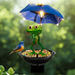 🐸✨ Magical frog decoration with night light – weatherproof & cute!