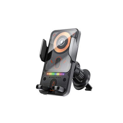 🔥LAST DAY SALE 70% OFF!🎁⚡Over 50,000 sold! 📱Smart 2-in-1 Car Rotating Mobile Phone Holder & Wireless Charger⚡