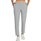 ⏳LIMITED OFFER 70% OFF🌞Women’s Fitted High-Waisted Zip-Pocket Trousers - 👖Lightweight, Breathable, Soft 26\"/27\" Ankle Pants with Zipper Pockets