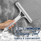 ⏳🔥LIMITED-TIME 50% OFF! ⏰🪟3-in-1 Window Cleaning Tool | Spray, Scrub & Wipe for Streak-Free Glass