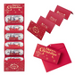 🎁 EARLY CHRISTMAS SALE 50% OFF🎄Christmas Cash Gift Envelope – 6-Slot Money Holder with Ribbon & Festive Designs