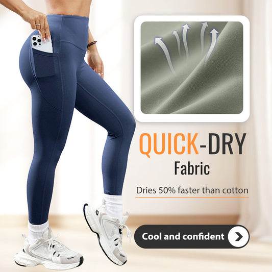 🔥 55% OFF 💕Women’s High-Waist Yoga Leggings – High Stretch, Seamless Feel & Ankle Length