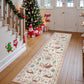 🎄 50% OFF🦌 – Soft Non-Slip Christmas Rug | Festive Reindeer & Snowflake Home Decor