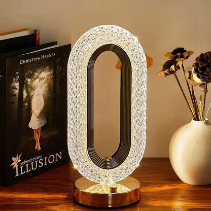 🎄Christmas Sale 50% OFF!!✨💎50K+ SOLD! 🎁Rechargeable Luxury Crystal LED Night Light Lamp