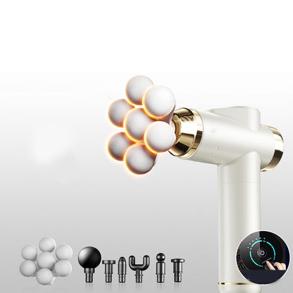 💆‍♂️ 60% OFF NOW! 🔥 Smart Deep Tissue Massage Gun - Multi-Head & Quiet, Perfect for Muscle Recovery and Relaxation ✨