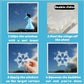 🎄 50% OFF❄️ | Christmas Glitter Window Clings – 9PCS Reusable Double-Sided Decorations