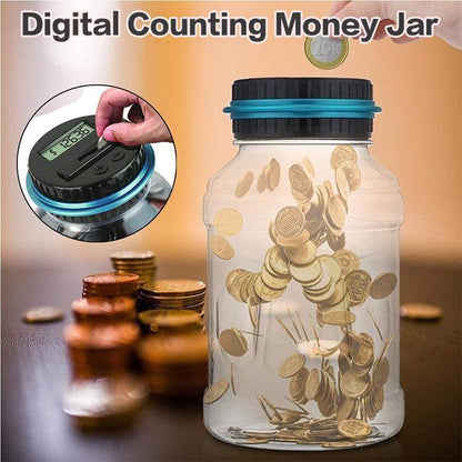 🔥 50% OFF! 💷 Digital Money Box with Auto Coin Counter | Set Your Savings Goal & Watch Your Money Grow | Fun & Easy Way to Save at Home ✨